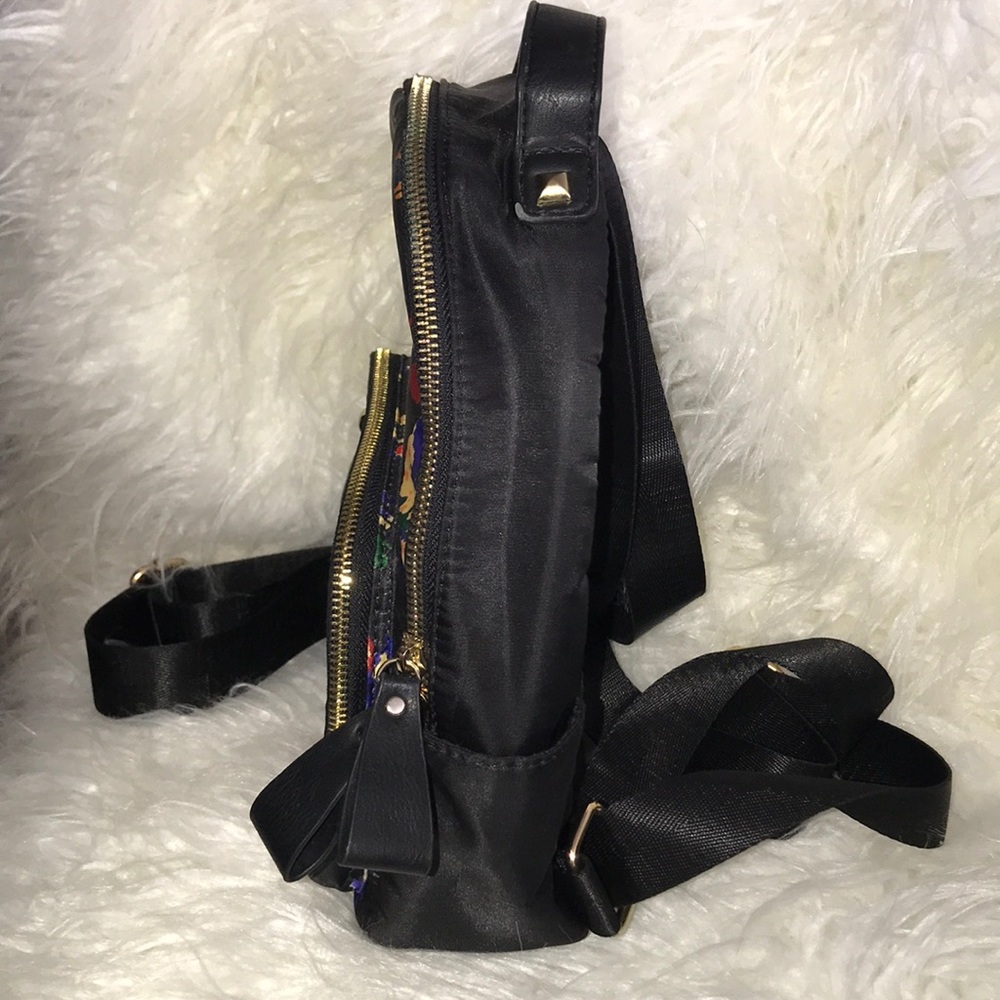 Small Backpack Black With Multiple Colors - image 3